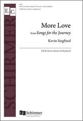 More Love SATB choral sheet music cover